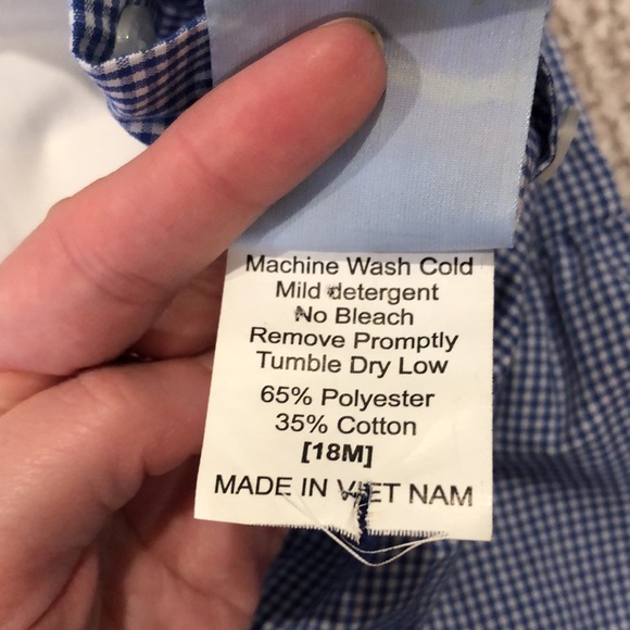 Three Sisters Embroidered Gingham Romper 🦞 - Picture 11 of 16